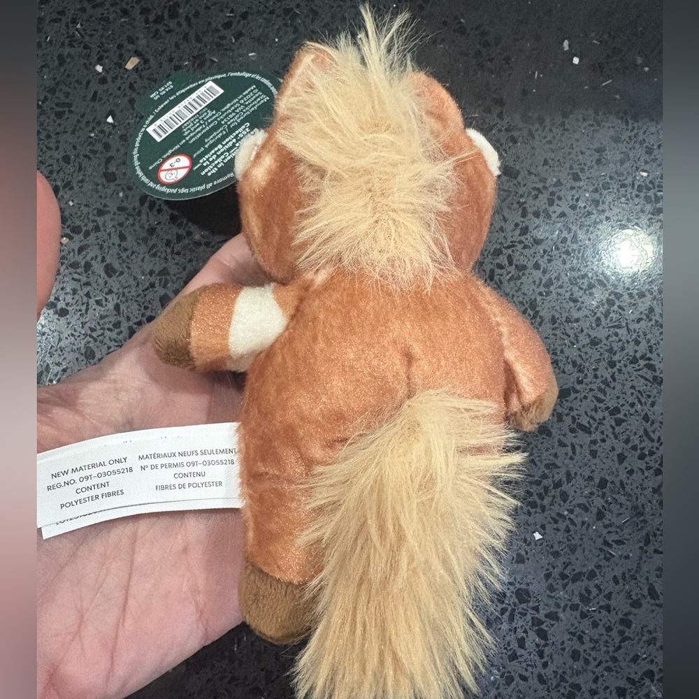 Starbucks Year of Horse 2026 Brown and Cream Bear Keychain, NWT - Picture 4 of 6